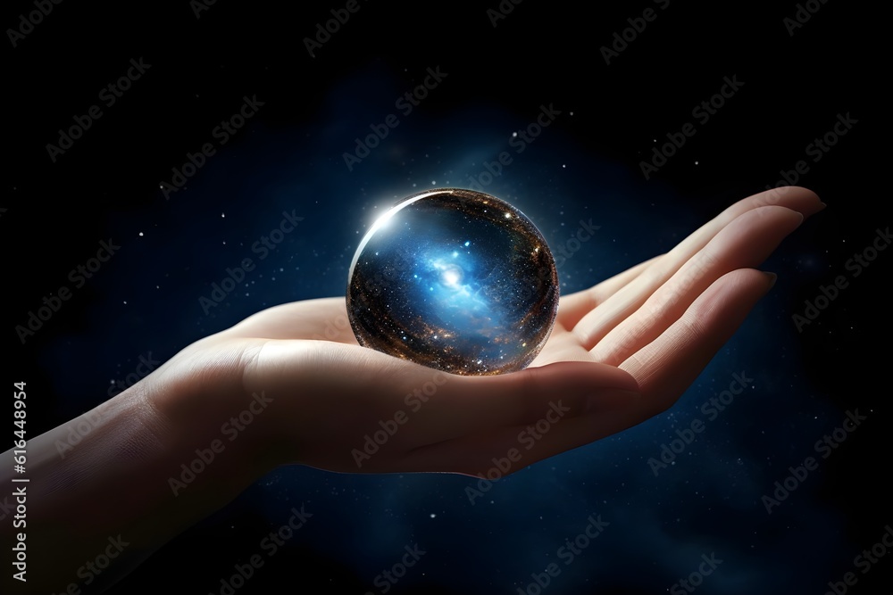 手のひらの上の宇宙 with generative ai 手のひらの上の宇宙 with generative ai