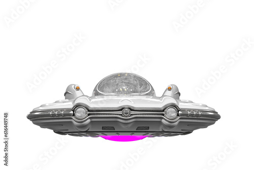 Fototapeta Naklejka Na Ścianę i Meble -  retro ufo spaceship
