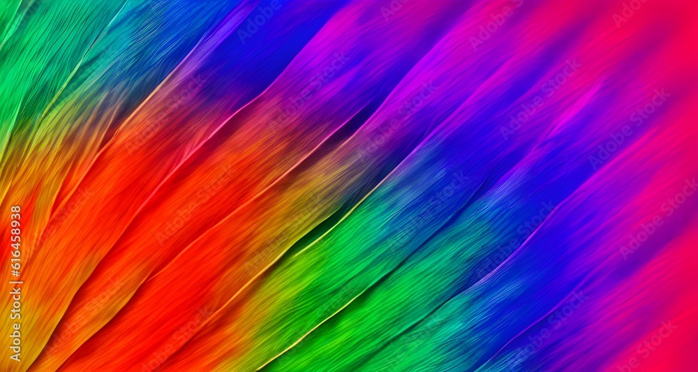 abstract colorful feathers art, background wallpaper, generative ai abstract colorful feathers art, background wallpaper, generative ai