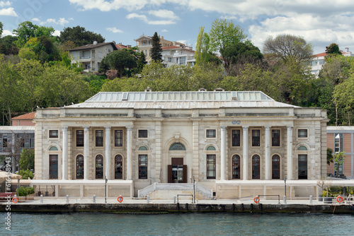 Photography Morning view in a spring day of Kabatas Boys High School, Kabatas Erkek Lisesi E