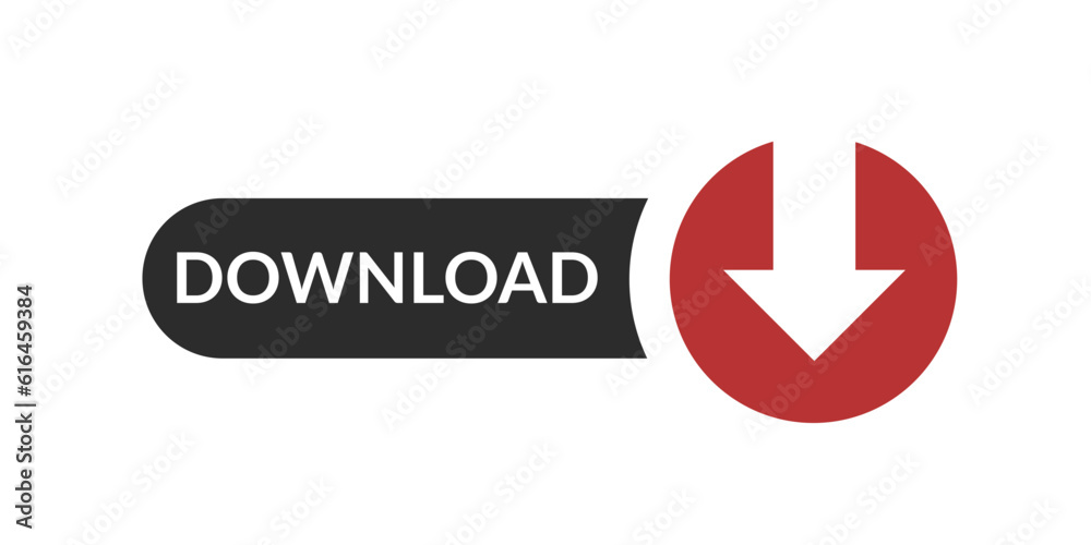 Download = button, icon, vector Download = button, icon, vector