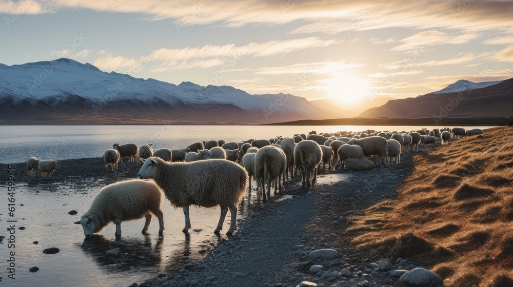 Beautiful natural scenery, mountains and water Beautiful natural scenery, mountains and water