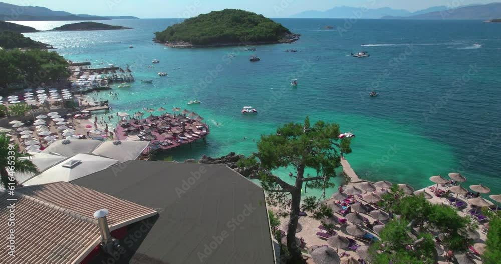 Ksamili beach in Southern Albana