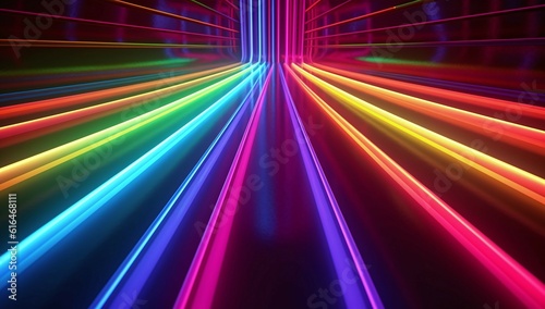 abstract colorful lights