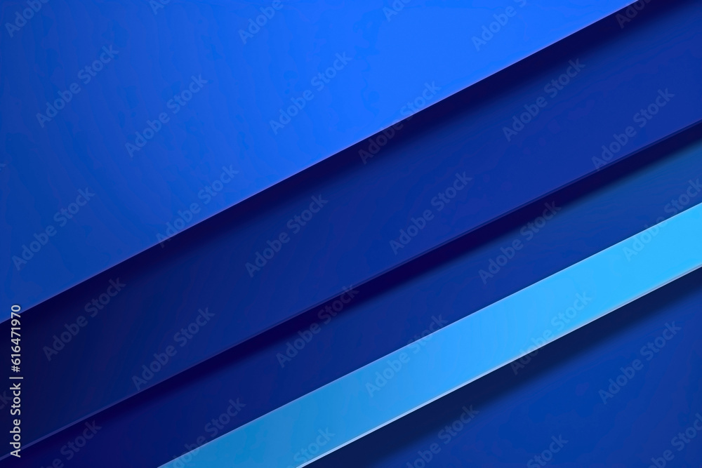 Minimal abstract blue futuristic background. Sci-fi illustration. Ai generated Minimal abstract blue futuristic background. Sci-fi illustration. Ai generated