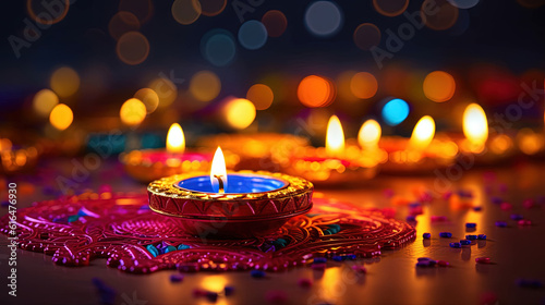 Happy diwali festival