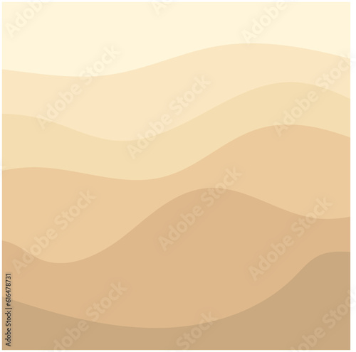 simple abstract sand background with brown color combination  beach desert  book cover  wallpaper  vector