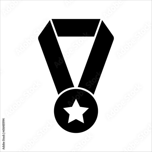Modern medal line icon. Premium pictogram, high quality symbol, Vector illustration isolated on a white background.
