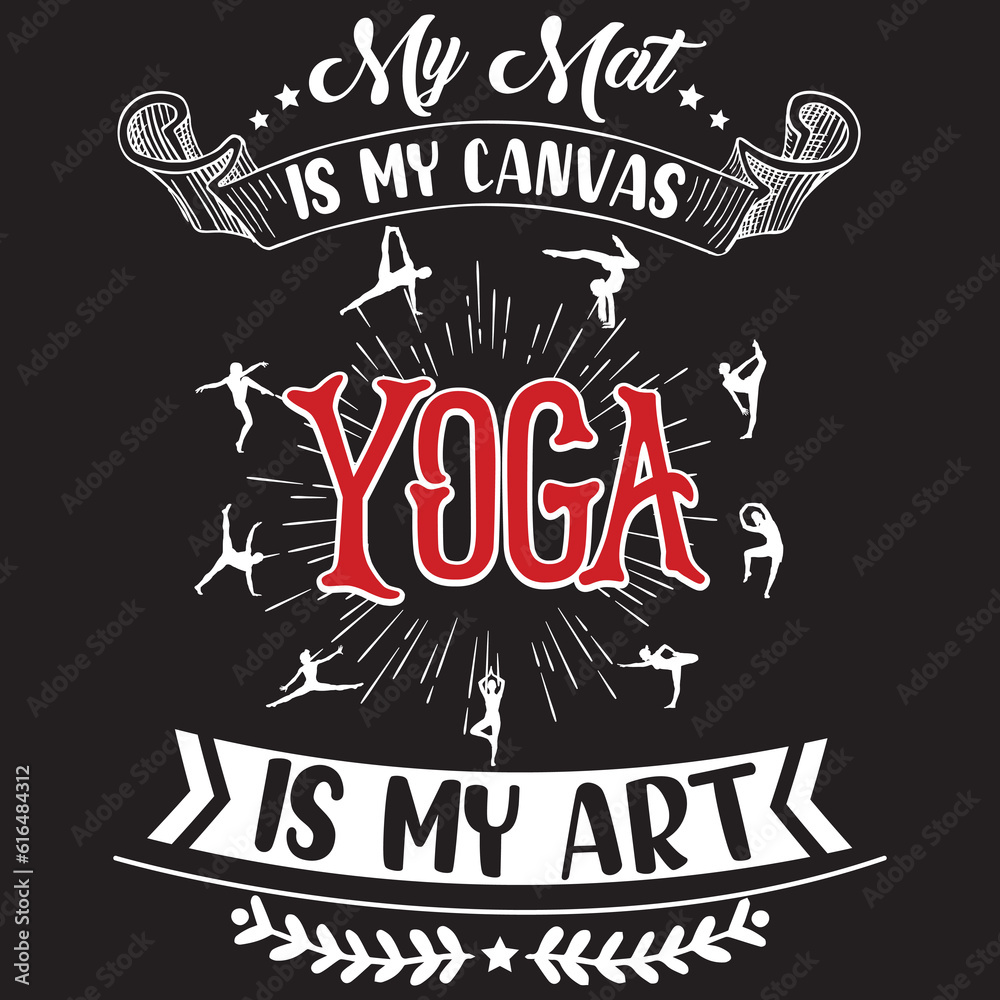 Yoga T Shirt Sayings Design
