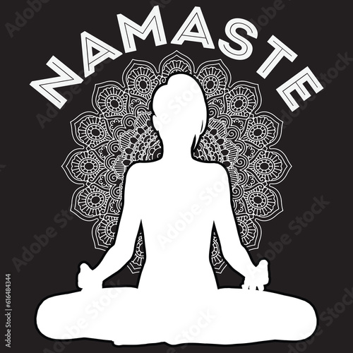 Yoga T Shirt Sayings Design