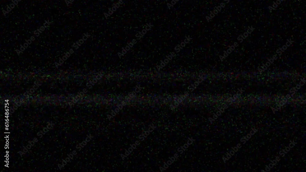 Glitch noise static television VFX. Visual video effects stripes the background, tv screen noise glitch effect. Video background, transition effect for video editing