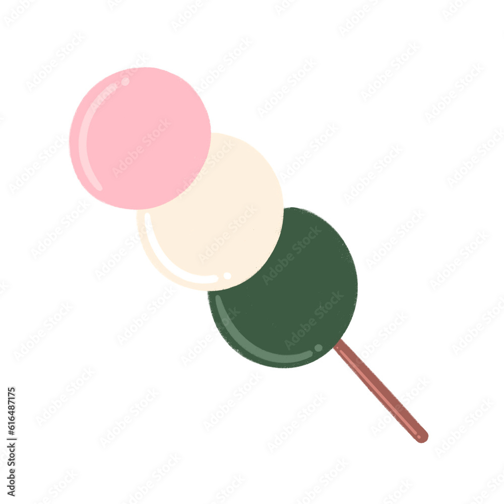 Dango Cartoon illustration Japanese Dessert Japanese Sweet Japanese Dango Dango Cartoon illustration Japanese Dessert Japanese Sweet Japanese Dango