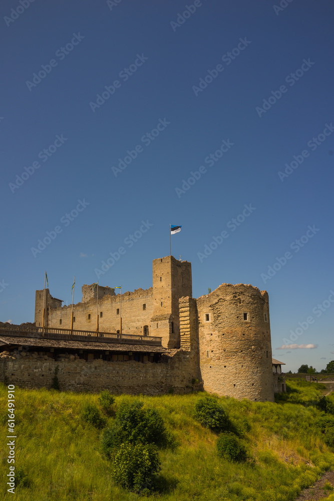 Ruins of Rakvere castle, Summers Day June 2023 Estonia