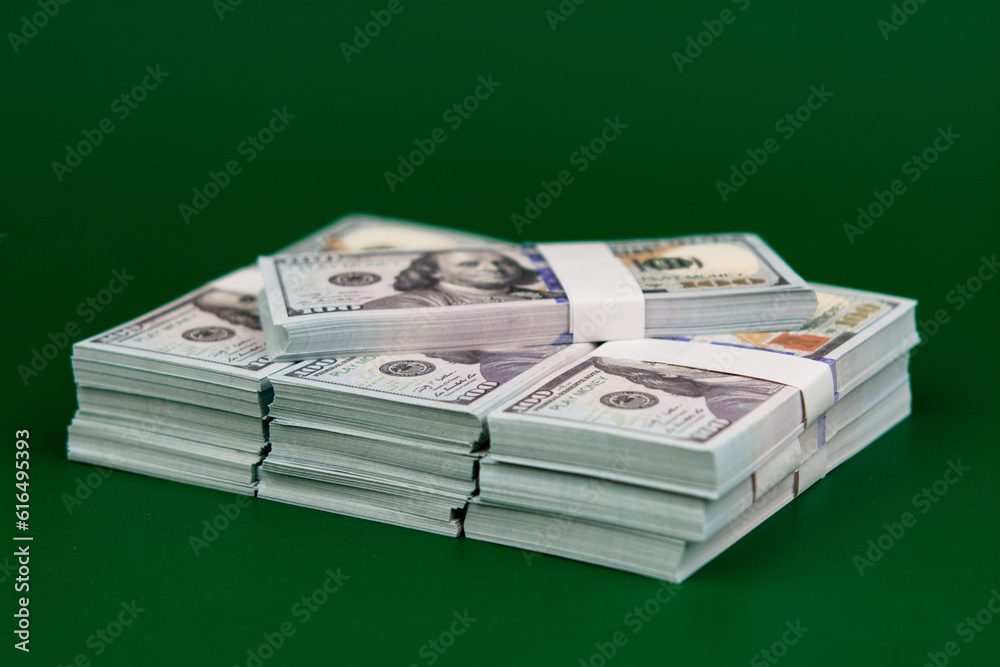 saving dollars superimposed on the green screen Financial and investment success Salary Investment income Dividend Financial wealth saving dollars superimposed on the green screen Financial and investment success Salary Investment income Dividend Financial wealth