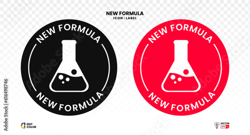 New formula vector round stamp label with flask glass icon
New formula vector round stamp label with flask glass icon
