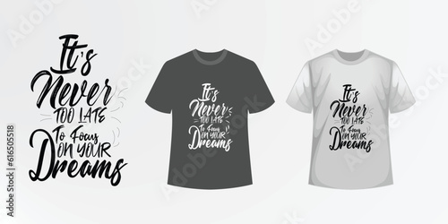 typography t-shirt design template