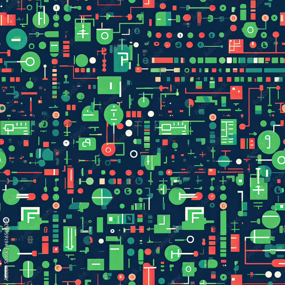 Digital network connectivity seamless repeat pattern, business networking presentation theme Digital network connectivity seamless repeat pattern, business networking presentation theme