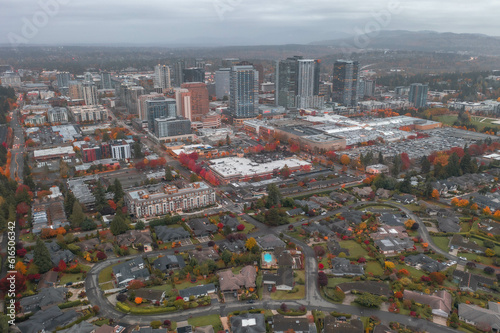 The city of Bellevue in Washington State United States of America Pacific Northwest