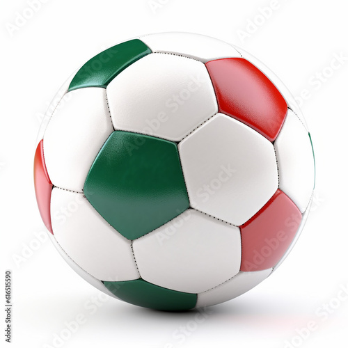 soccer ball with country flag