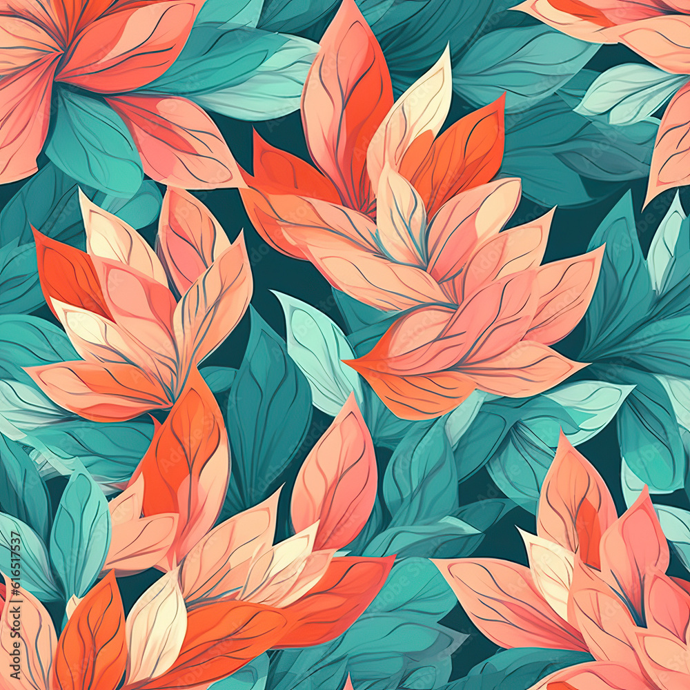 Flowers seamless repeat simple pattern
Flowers seamless repeat simple pattern
