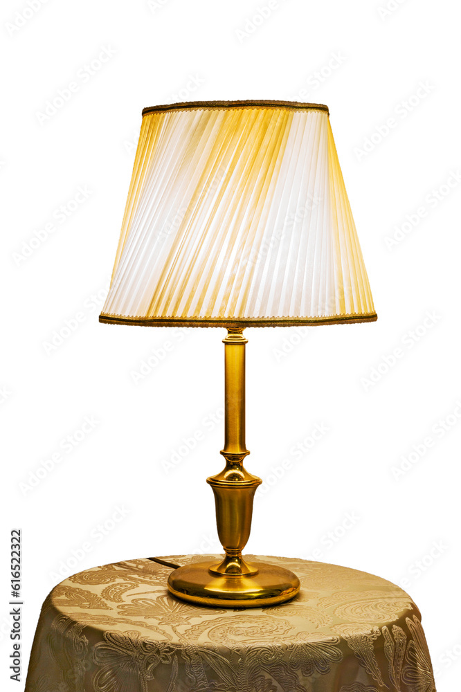 Fototapeta premium Lamp on a table