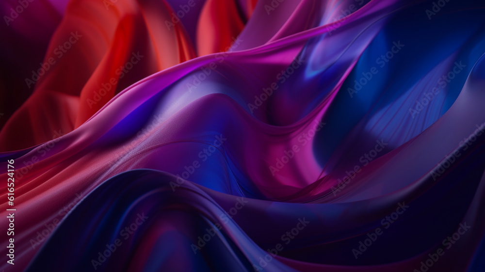 Obraz premium Abstract colorful stones waves