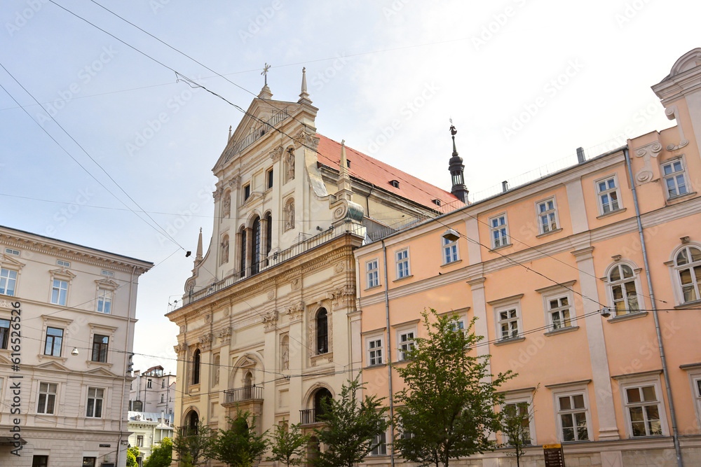  Jesuit church of St. Peter and Paul in Lviv, Ukraine