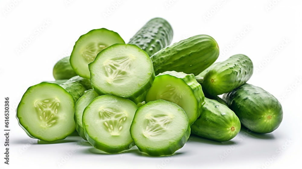 cucumber and slices HD 8K wallpaper Stock Photographic Image cucumber and slices HD 8K wallpaper Stock Photographic Image