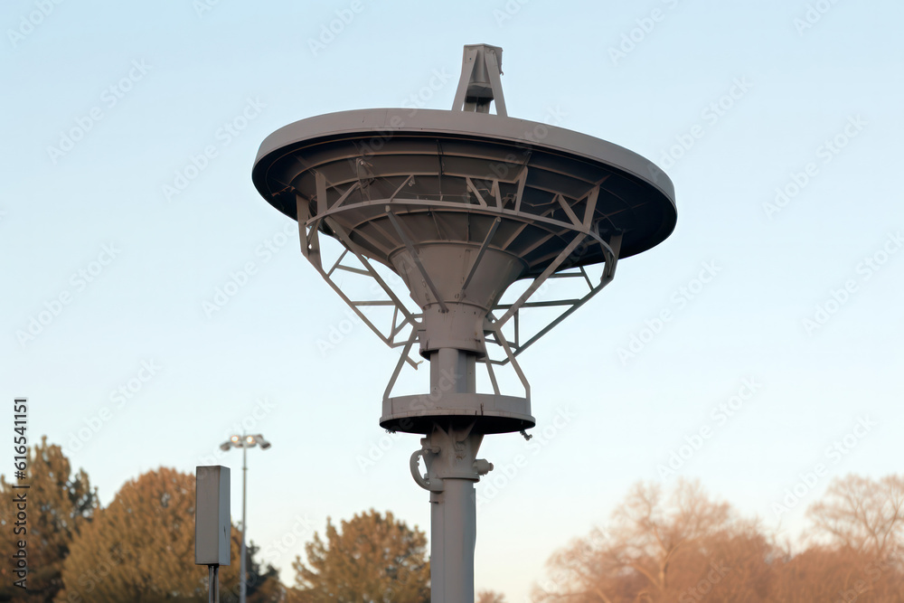 A hyperrealistic representation of a satellite dish capturing signals from Earth's orbiting satellites, demonstrating the crucial role of satellite communication in modern technology A hyperrealistic representation of a satellite dish capturing signals from Earth's orbiting satellites, demonstrating the crucial role of satellite communication in modern technology