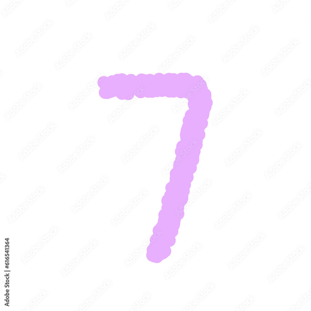Number seven 7 Number seven 7