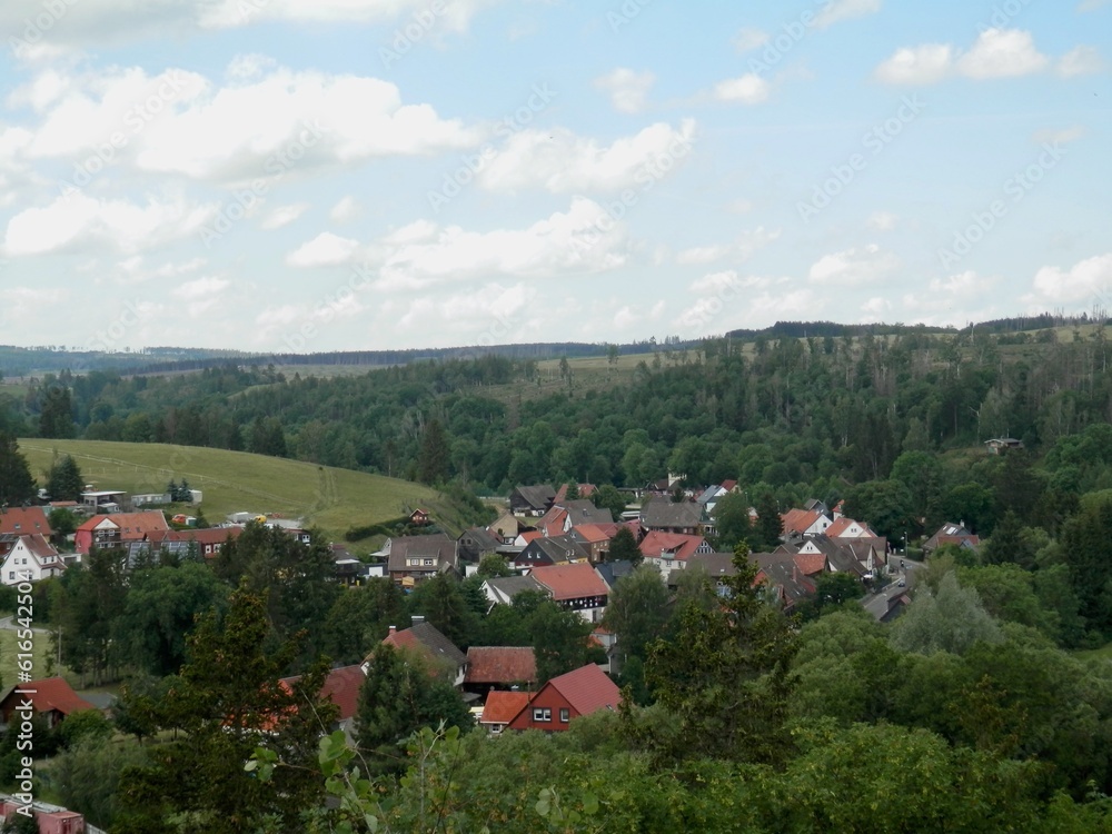 Die Runie Königsburg und der Stausee von Königshütte
