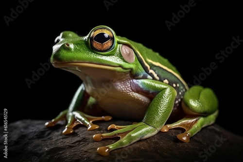 Cute little frog animal generative ai