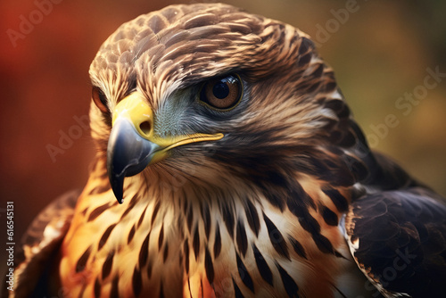 Beautiful hawk animal generative ai © Jeremy