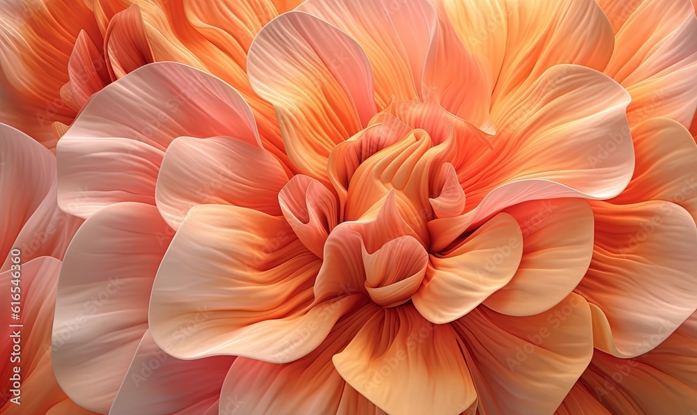 a close up of a large flower with a lot of petals. generative ai a close up of a large flower with a lot of petals. generative ai