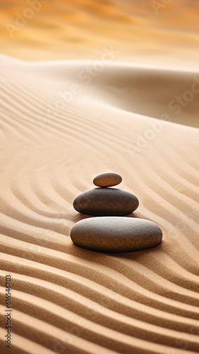 Minimalistic Zen Stones, Beauty in Simplicity