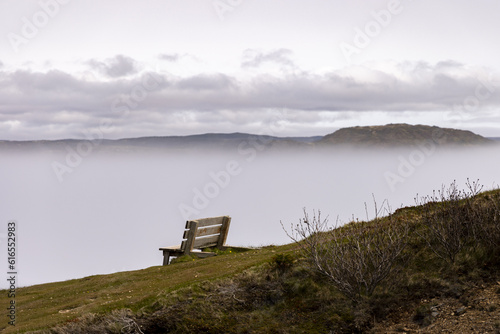 Bench in the Clouds