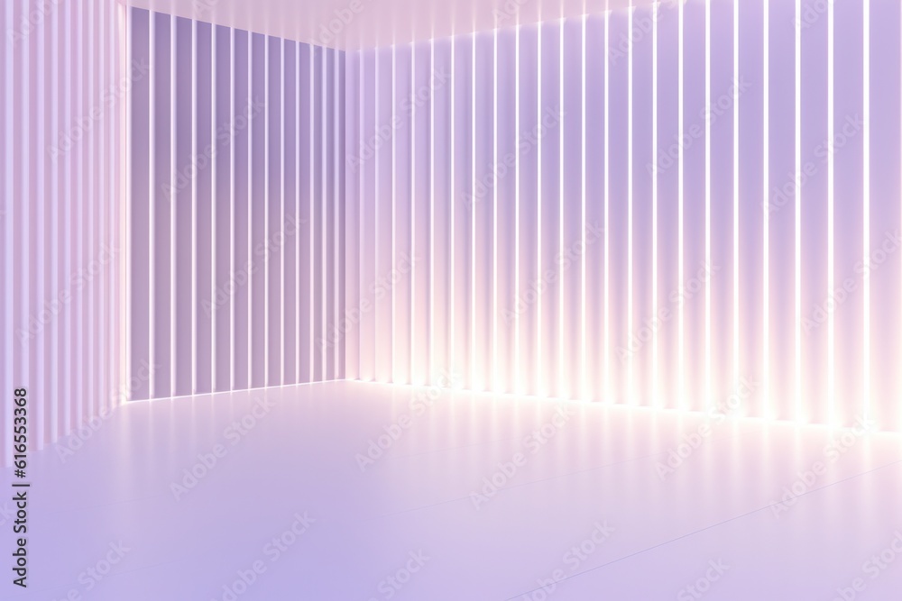 Abstract light violet room with light. Illustration AI Generative. Abstract light violet room with light. Illustration AI Generative.