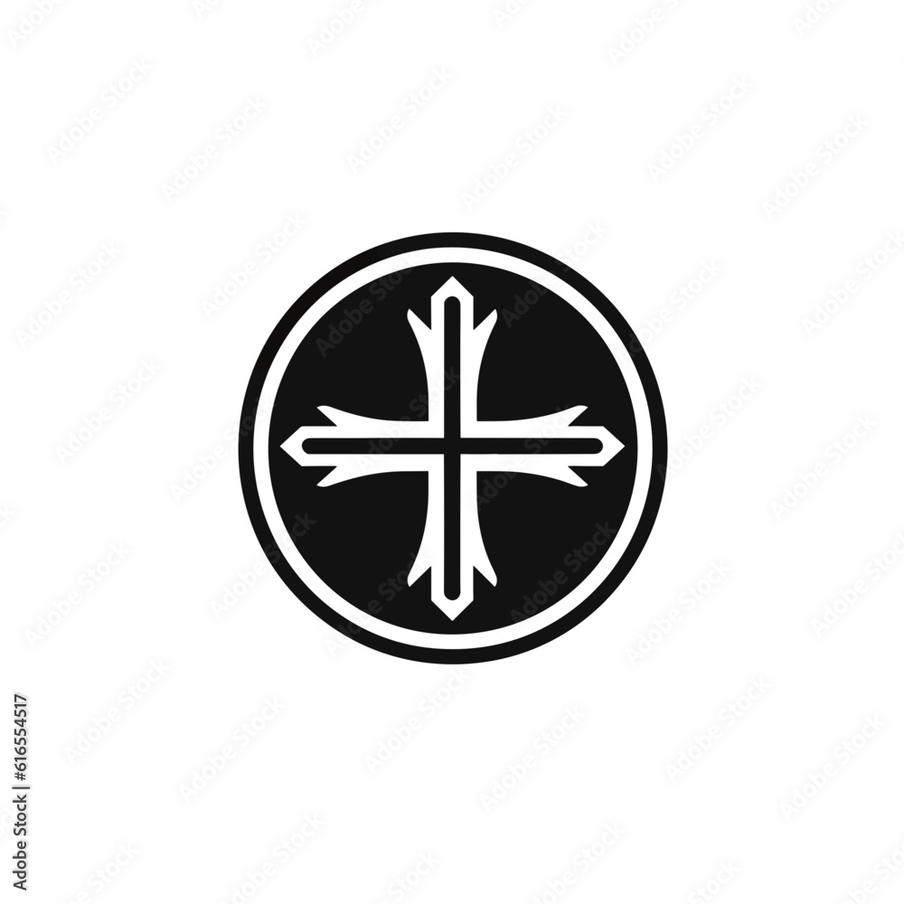 cross isolated on a white background cross isolated on a white background