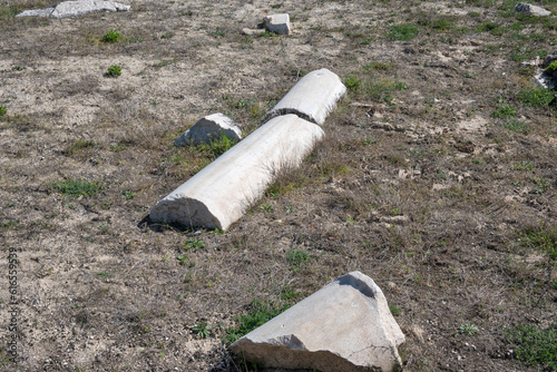 Ruins of ancient polis Heraclea Sintica, Bulgaria photo