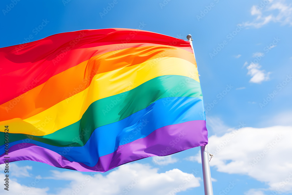 Rainbow Flag of Diversity - Generative AI Rainbow Flag of Diversity - Generative AI