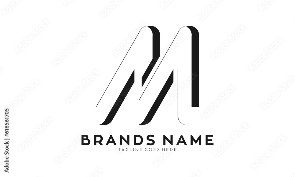 Letter M alphabet vector logo Letter M alphabet vector logo