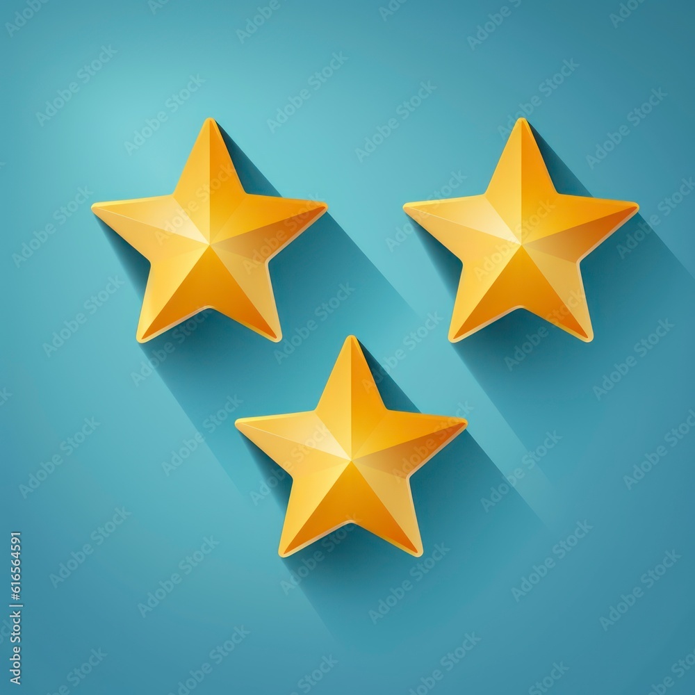 Obraz premium feedback star
