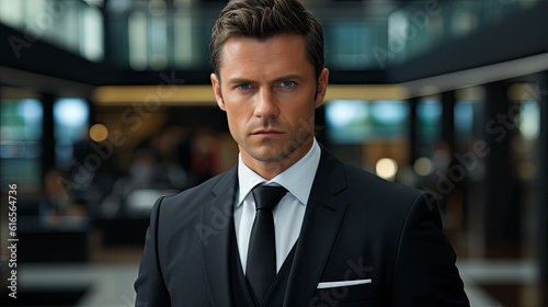 a man in a suit