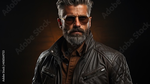 a man with a beard and sunglasses © sam
