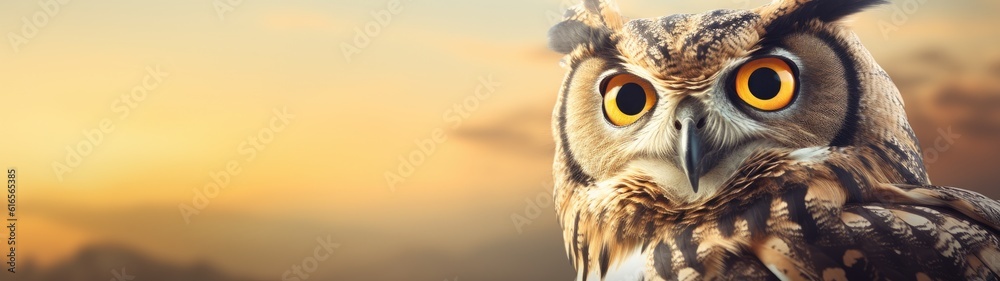 an owl with yellow eyes an owl with yellow eyes