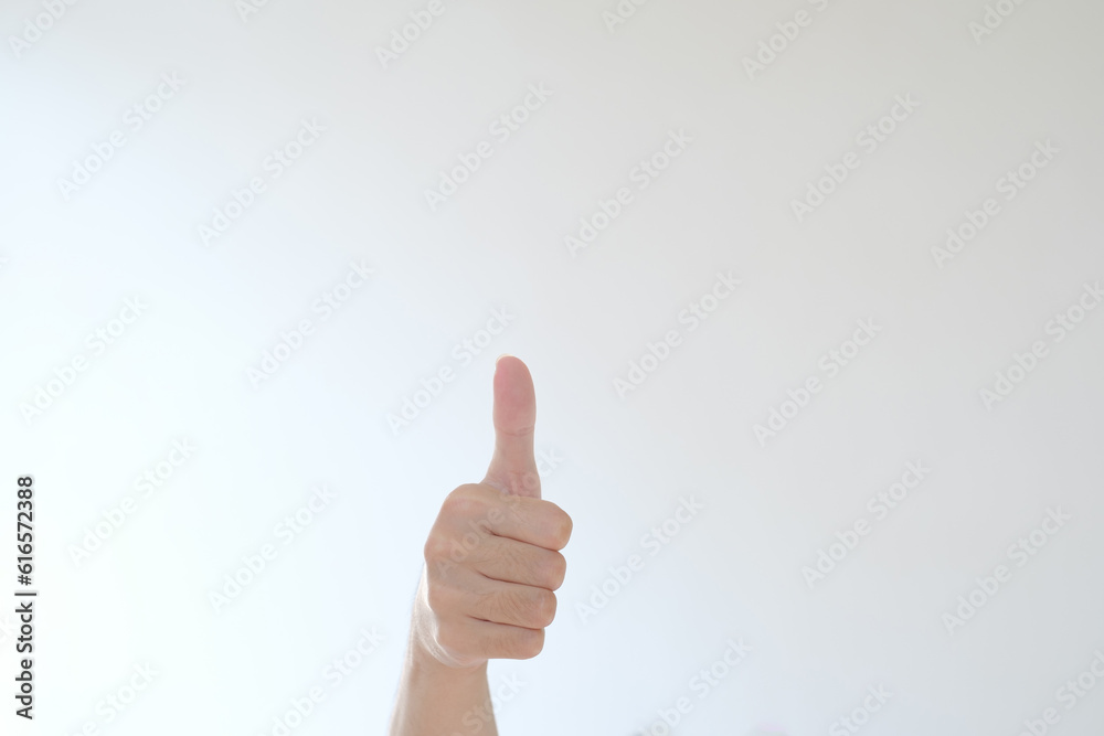 A thumb up hand A thumb up hand