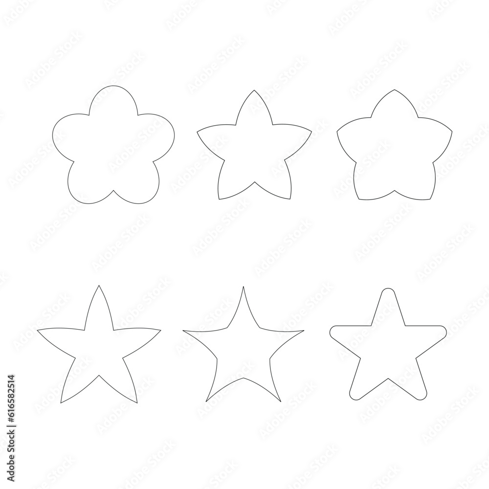 Obraz premium star icon vector