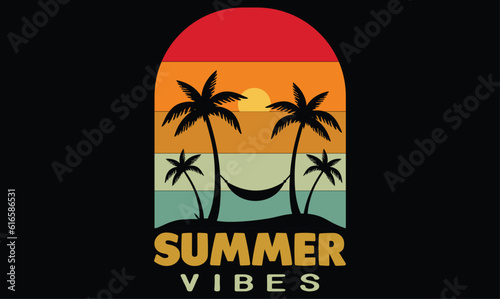 Summer Vibes t-shart design