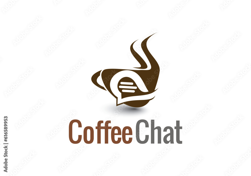 Obraz premium coffee cup logo