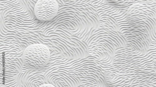 abstract 3D white pattern seamless texture wallpaper design and  embroidery work for the background